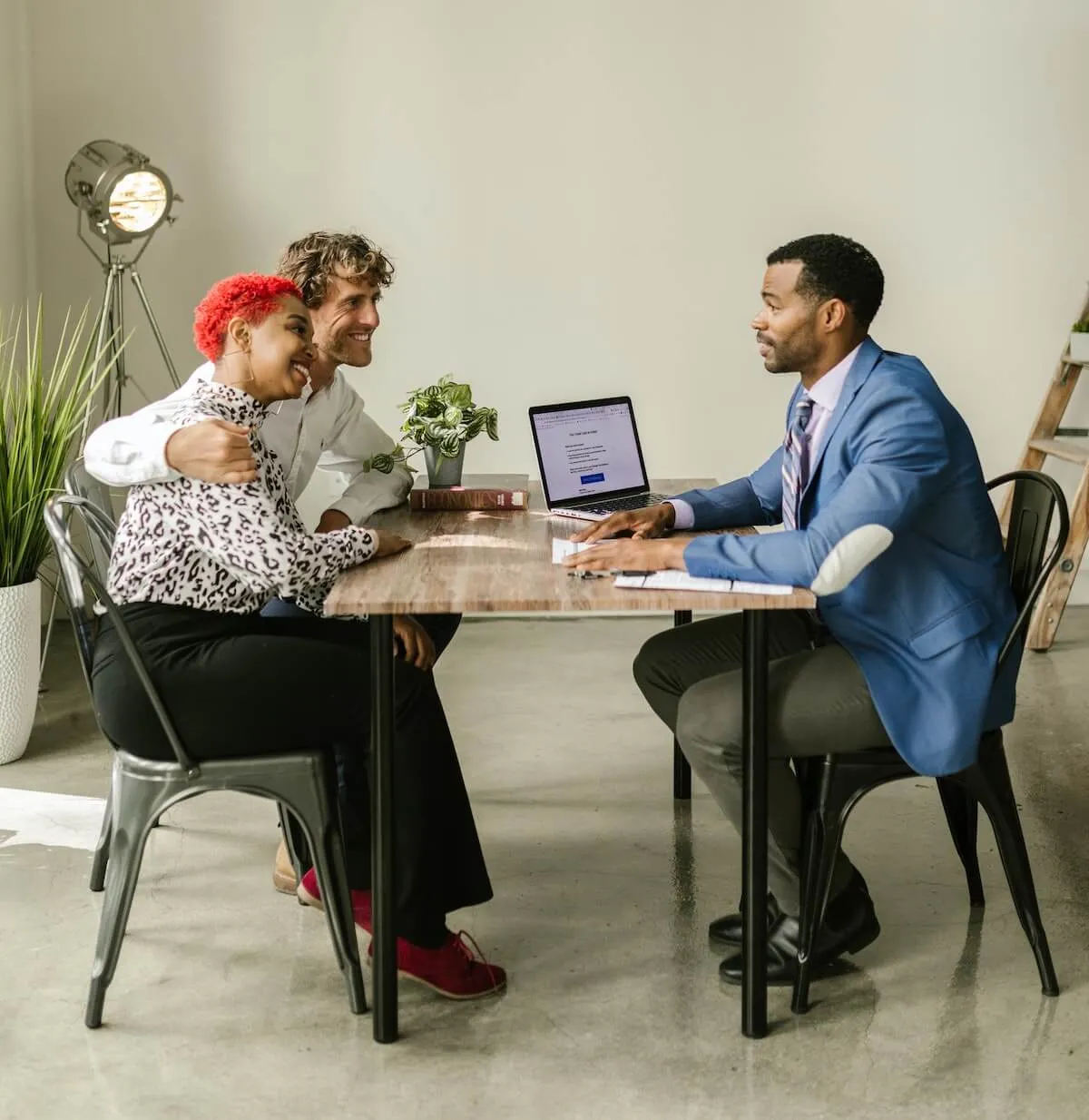 discussion with professionals